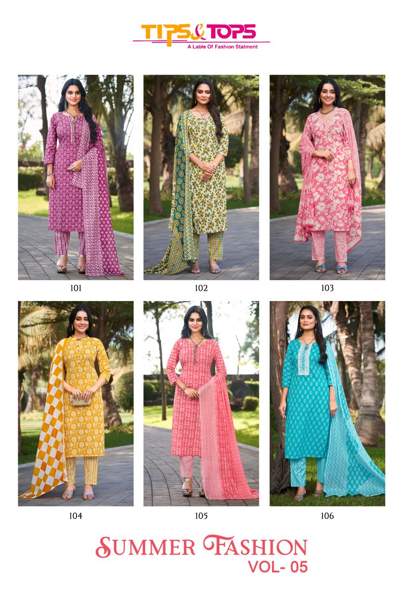 TIPS & TOPS SUMMER FASHION 101 TO 106 7