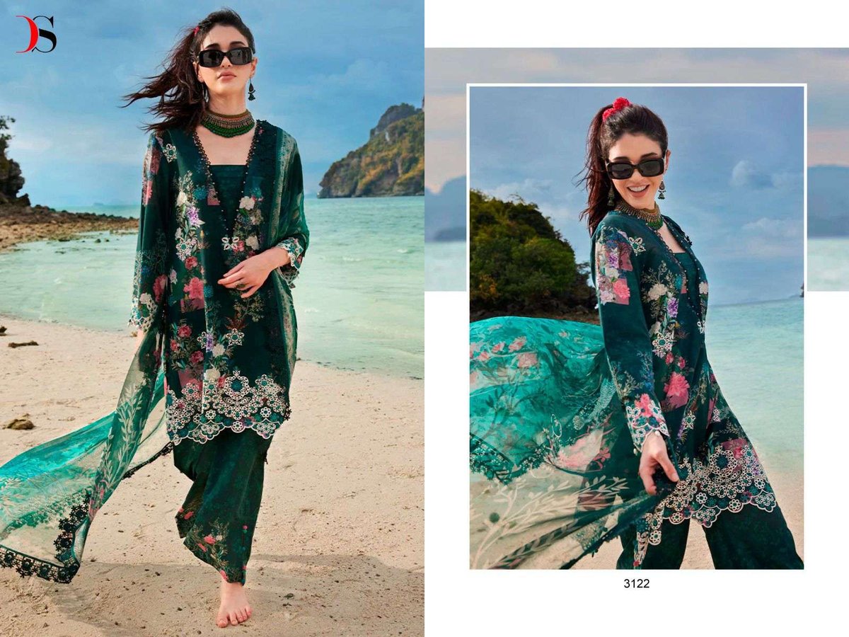 Deepsy Suit Chikankari Vol-23 3121-3128 Series 2