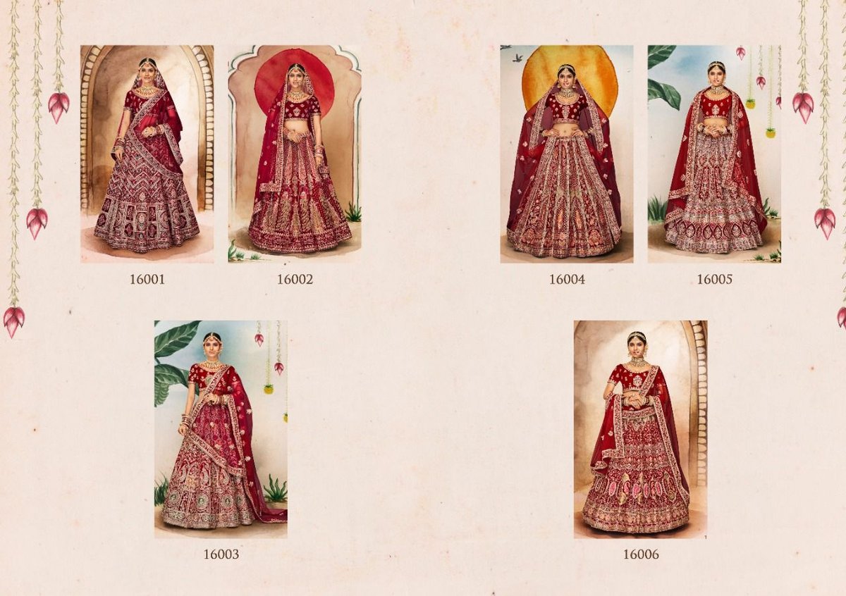 Arya Designs Pratha Vol-3 16001-16006 Series 7