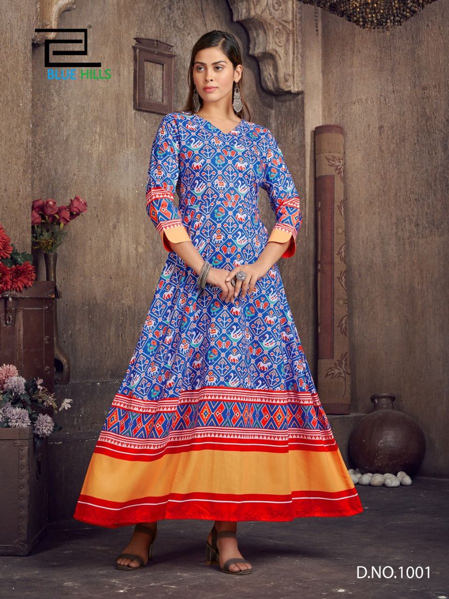 Blue Hills Patola Queen 1001-1004 Series 1