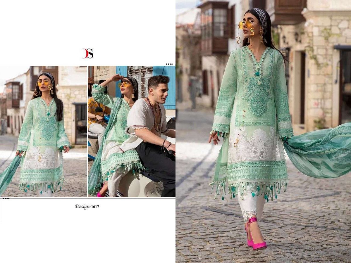 Deepsy Suits Sana Safinaz Muzlin Vol-22 1611-1618 Series 7