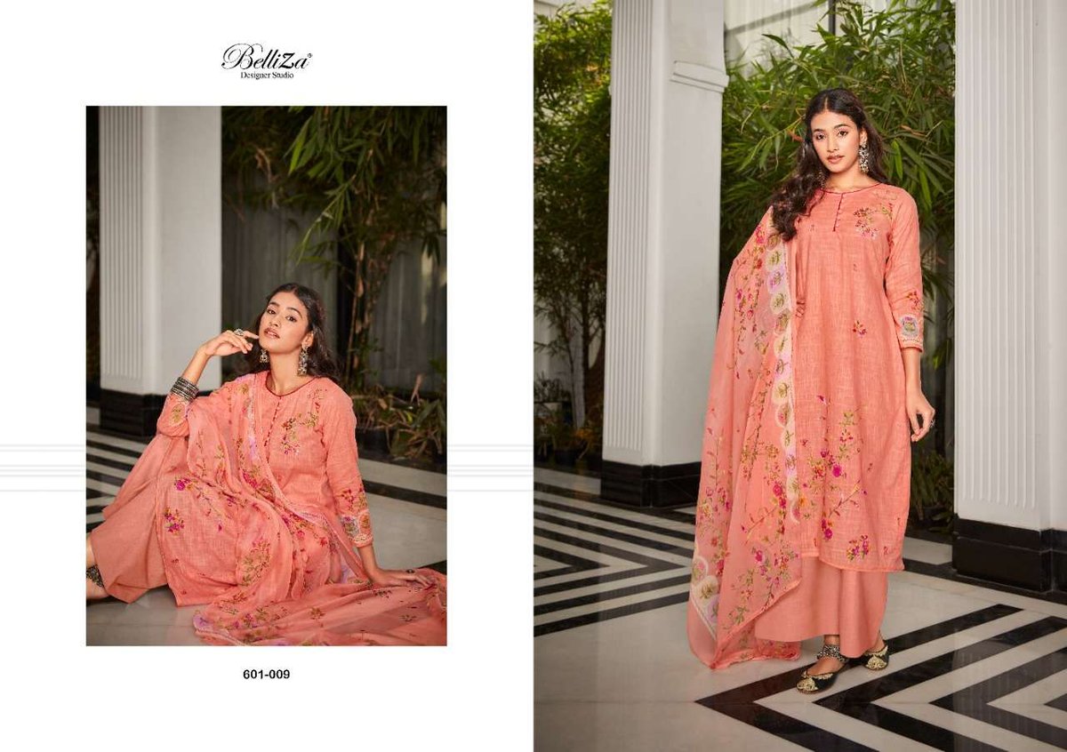 Belliza Designer Namika Vol-2 601-001 to 601-010 Series 9