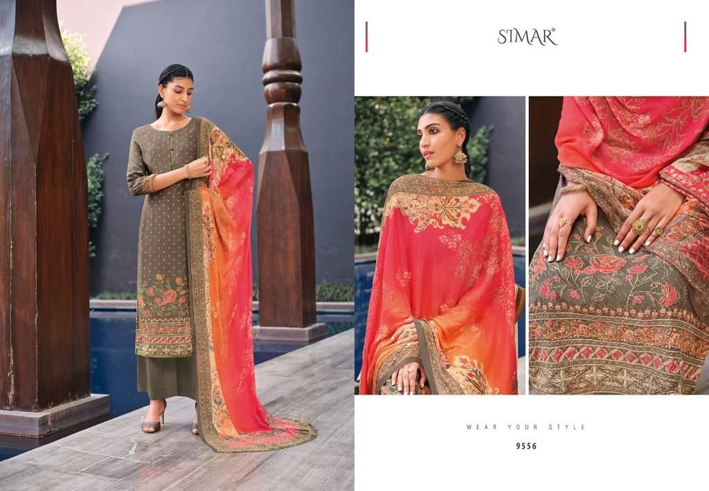 Glossy Simar Mahnoor 9549-9556 Series 8