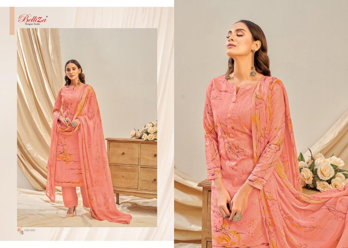 Belliza Designer Rukhsar 549-001 to 549-010 Series 5