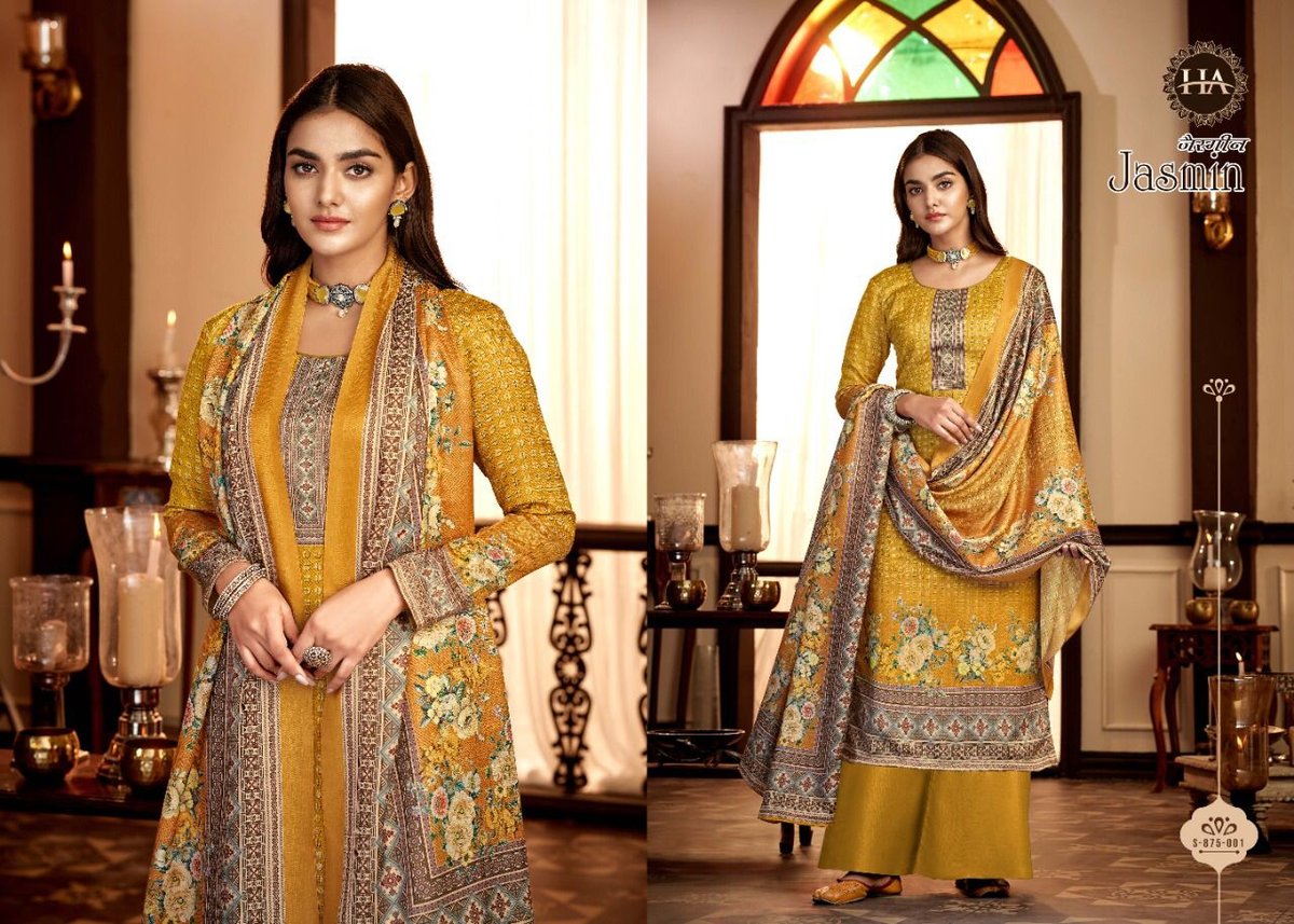 Harshit Fashion Jasmin 875-001 to 875-010 Series 1