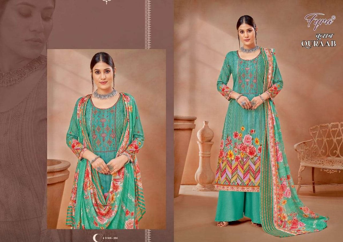 Alok Suit Fyra Quraab 926-001 to 926-010 Series 4