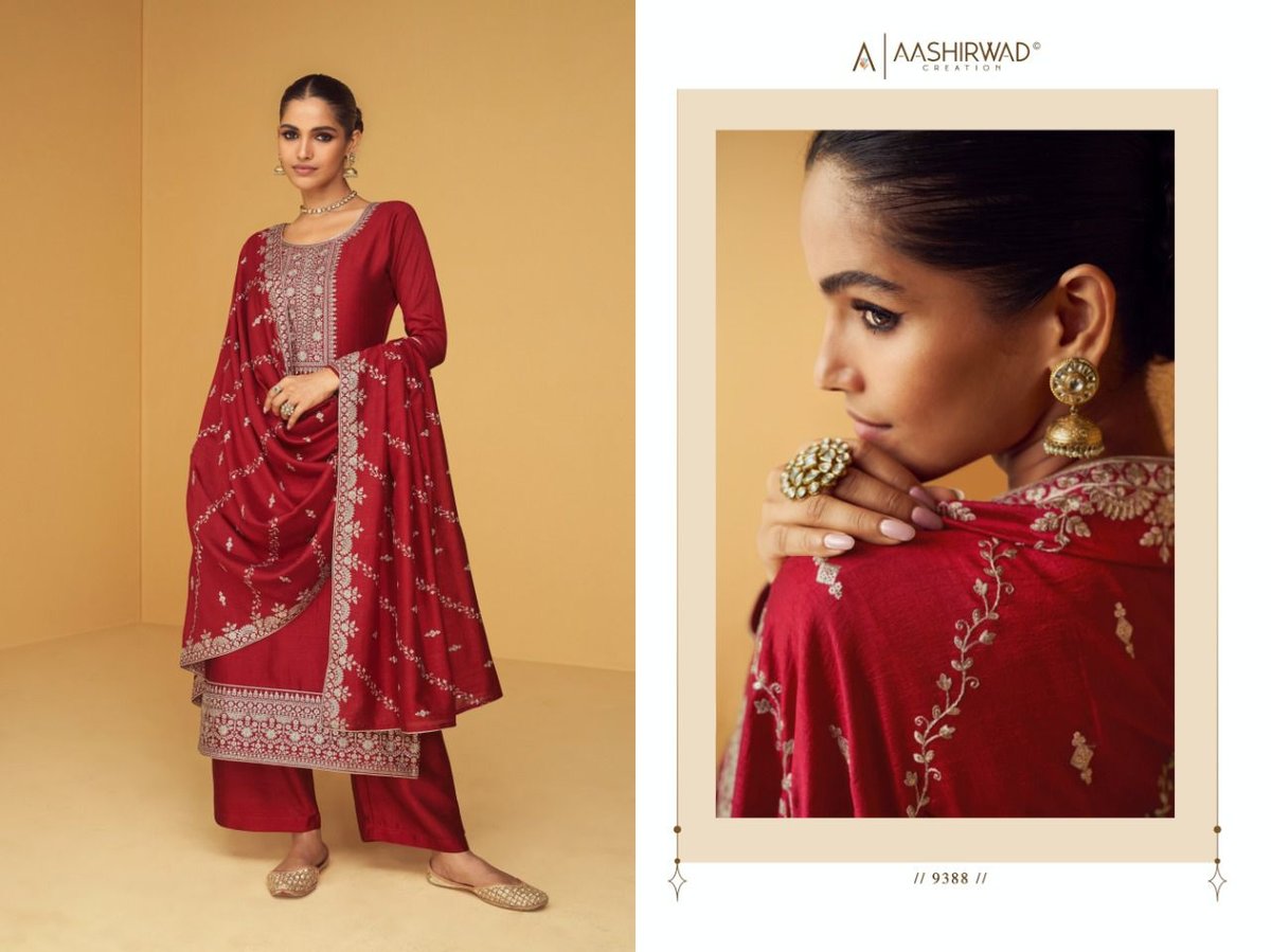 Aashirwad Creation Apsara 9388-9393 Series 1