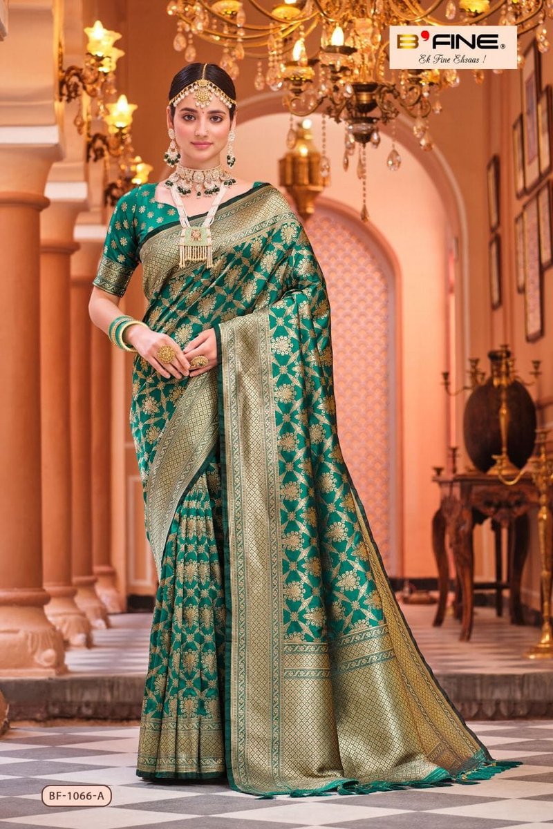 B Fine Saree Sanika BF-1066 Colors 1