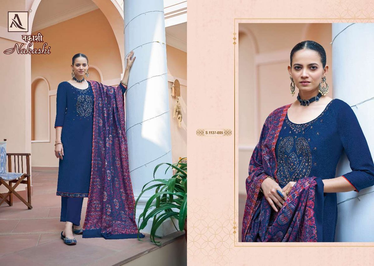 Alok Suit Nakashi 1137-001 to 1137-006 Series 5