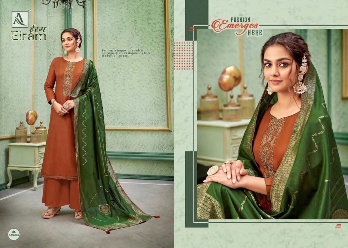 Alok Suits Eiram 870-001 To 870-008 Series 6
