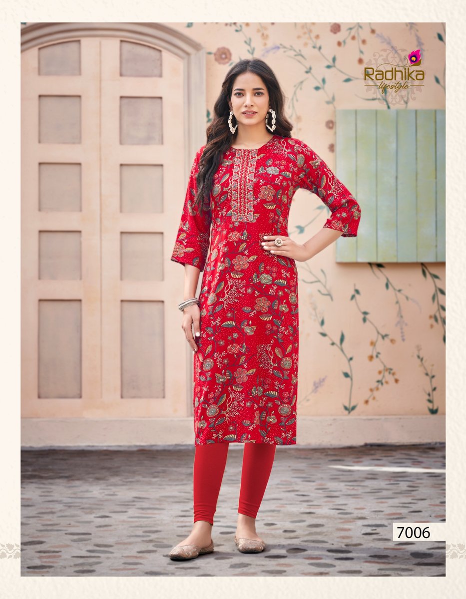 RADHIKA LIFESTYLE PAHEL VOL-7 7001 TO 7007 6