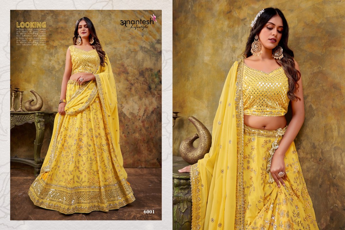 Anantesh Lifestyle Maharani Vol-01 6001-6006 Series 1
