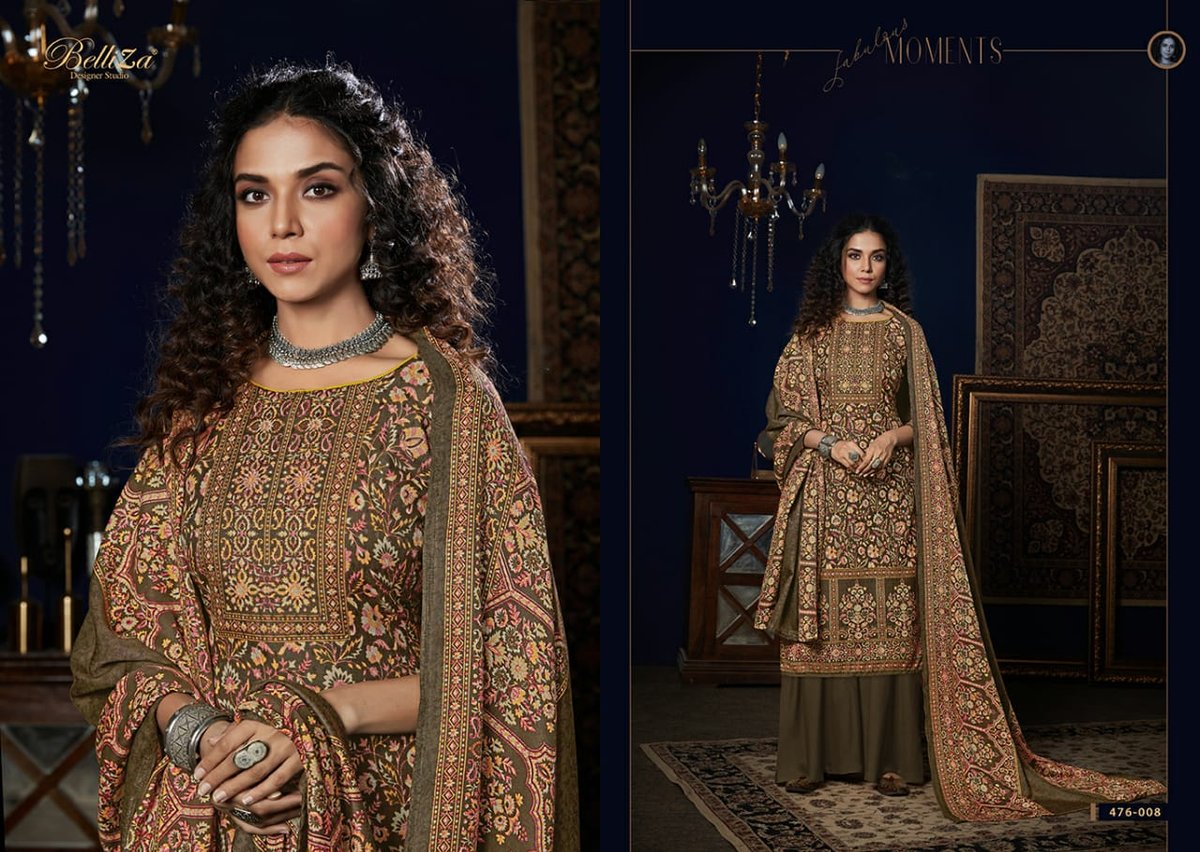 Belliza Designer Alisha Vol-3 476-001-476-010 Series 8