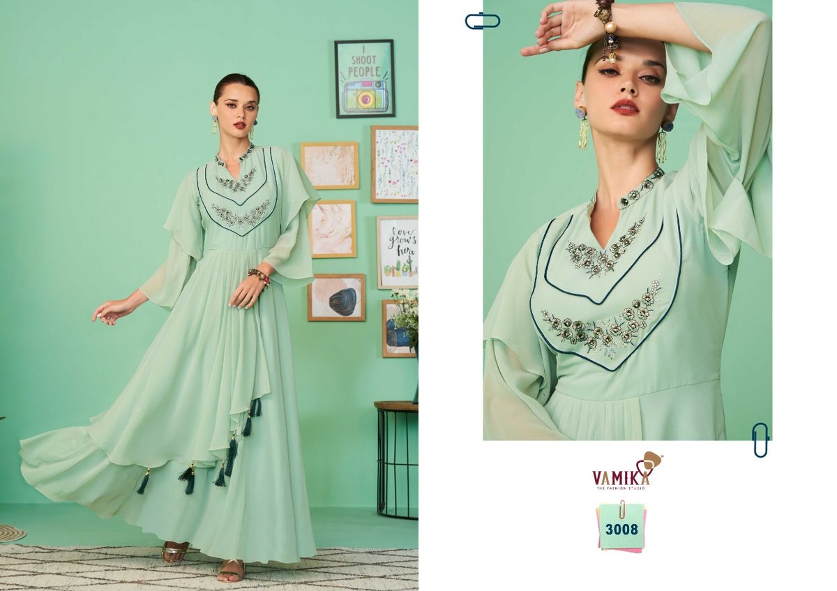 Vamika Nx Glamore Shine Vol-2 3007-3012 Series 2