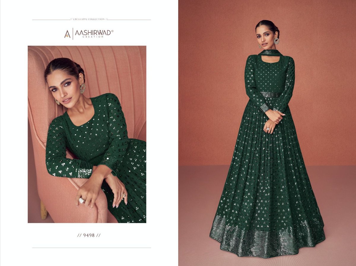 Aashirwad Creation Season Diamond 9495-9499 Series 3