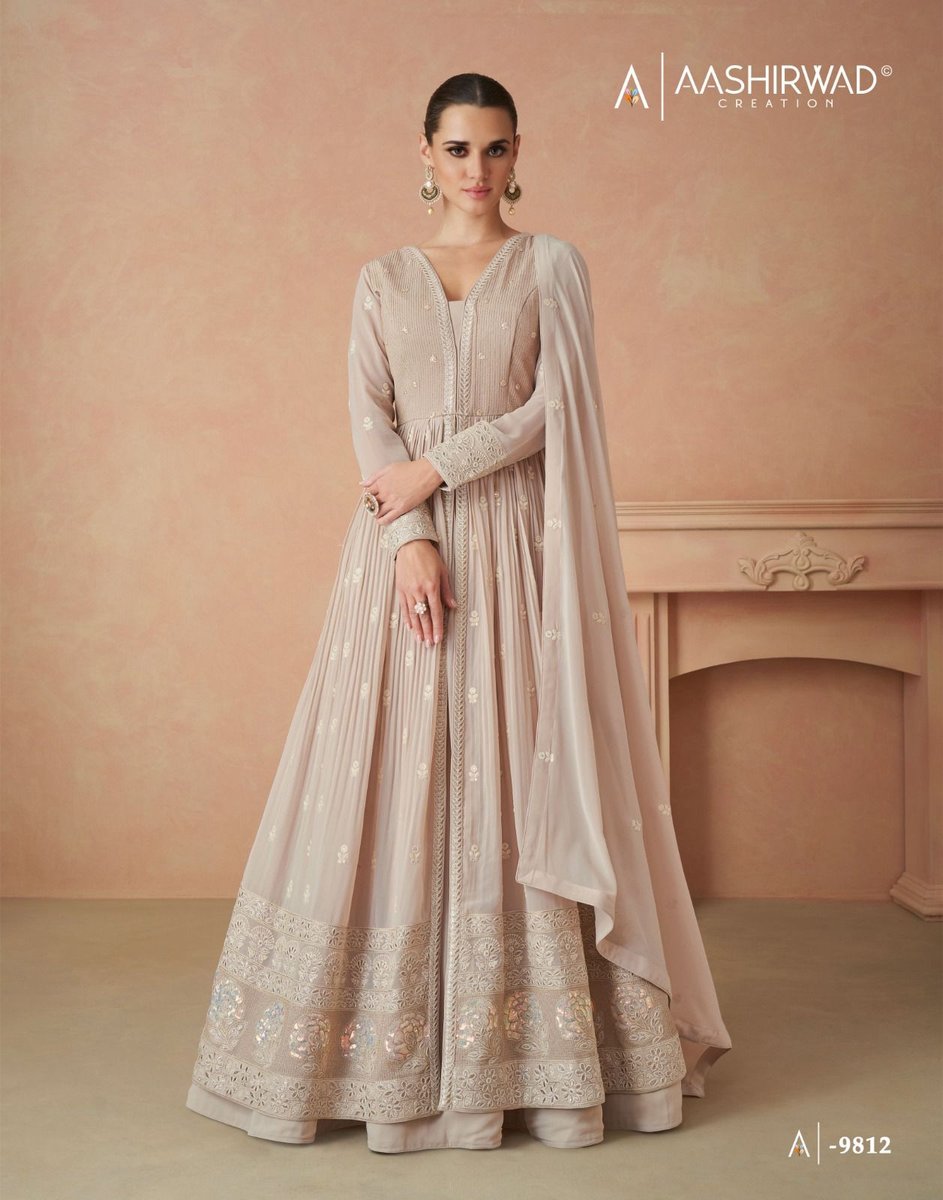 Aashirwad Creation Andaz 9810-9812 Series 3