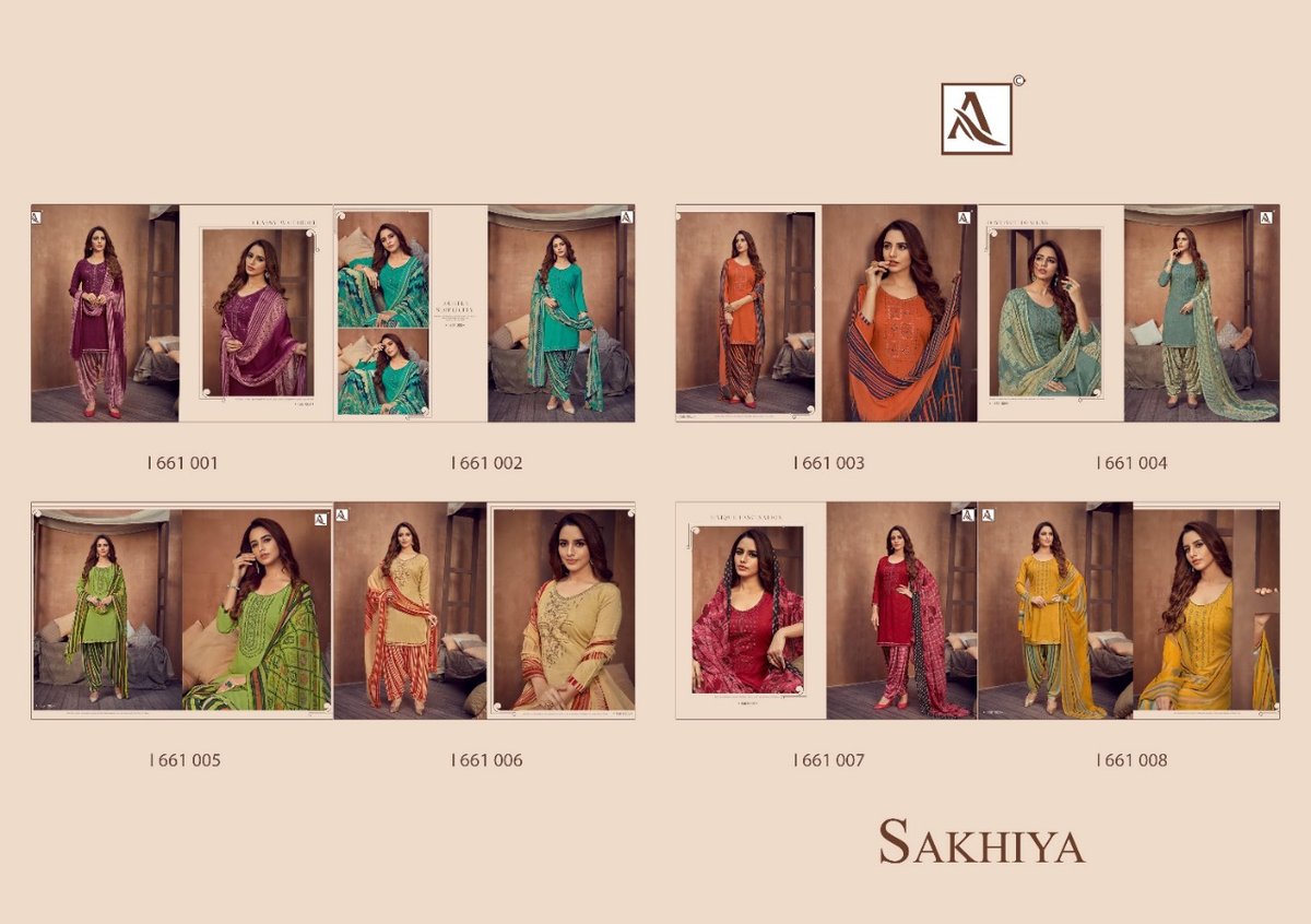 Alok Suits Sakhiya 661-001-661-008 Series 9