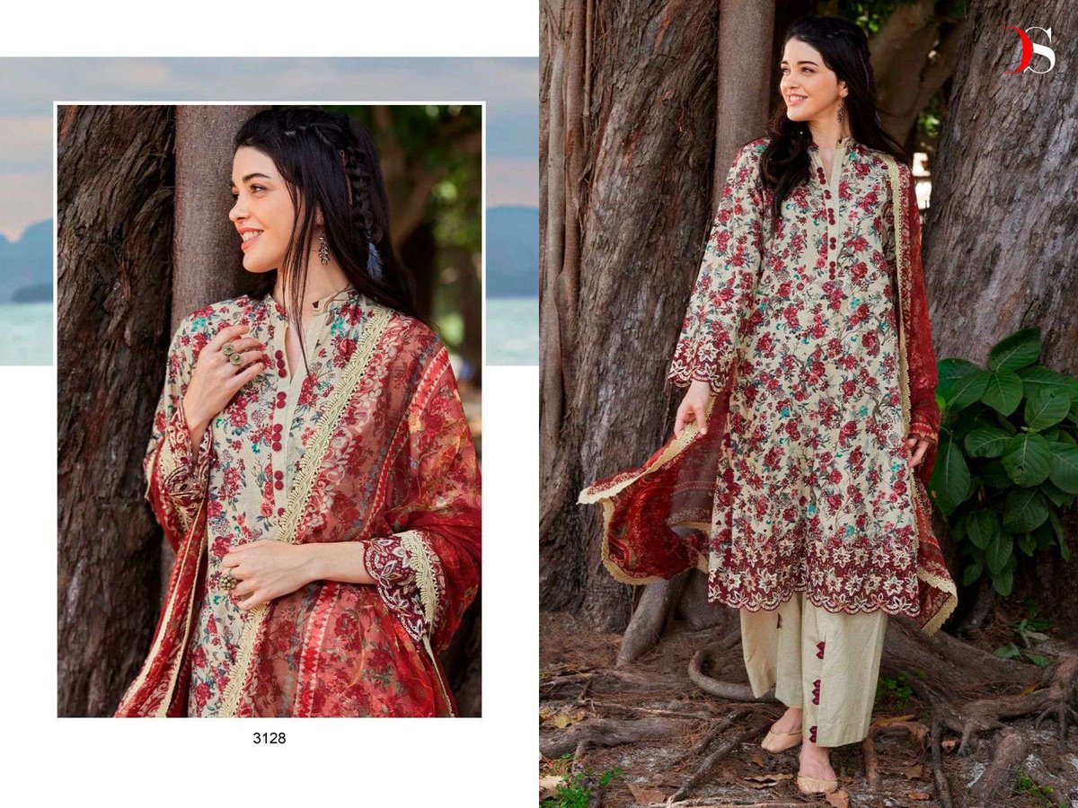 Deepsy Suit Chikankari Vol-23 3121-3128 Series 8