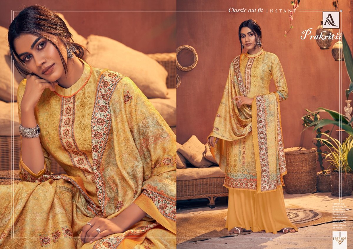 Alok Suits Prakritii 667-001-667-010 Series 3
