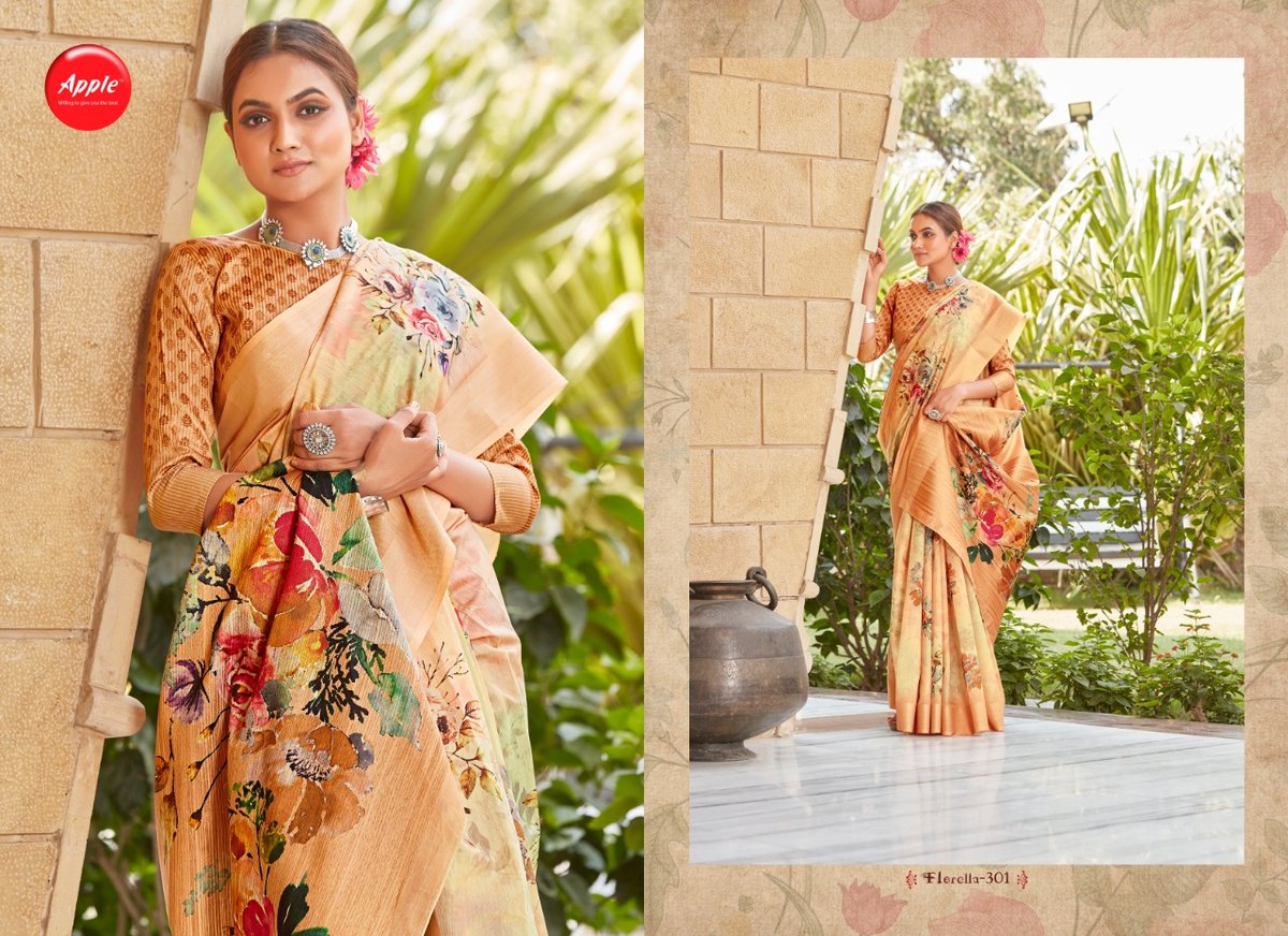 Apple Saree Fiorella 301-308 Series 1