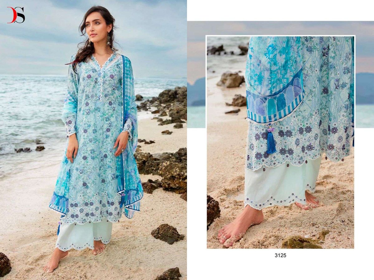 Deepsy Suit Chikankari Vol-23 3121-3128 Series 5