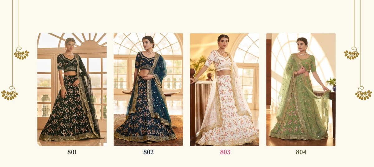 Aahvan Design Shrinagaar Vol-6 801-804 Series 5