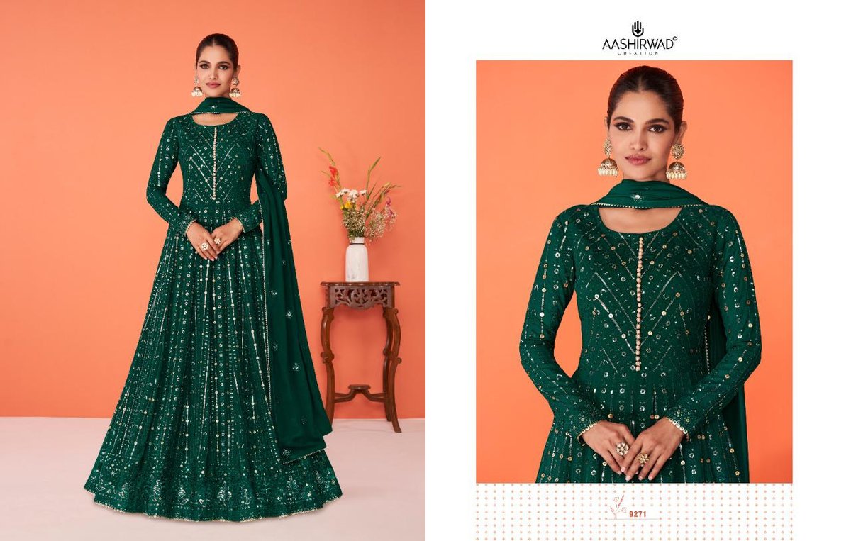 Aashirwad Creation Shehnaaz 9269-9273 Series 3