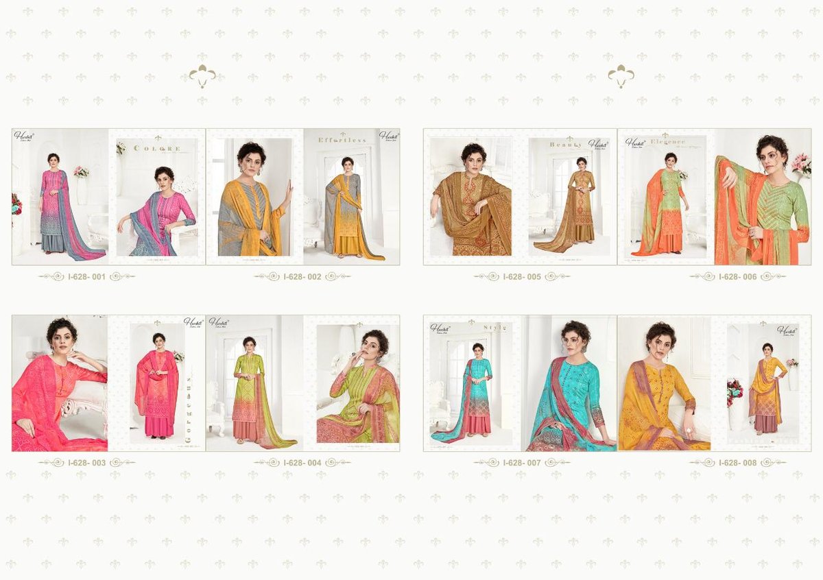 Harshit Fashion Kainaat 628-001-628-008 Series 9