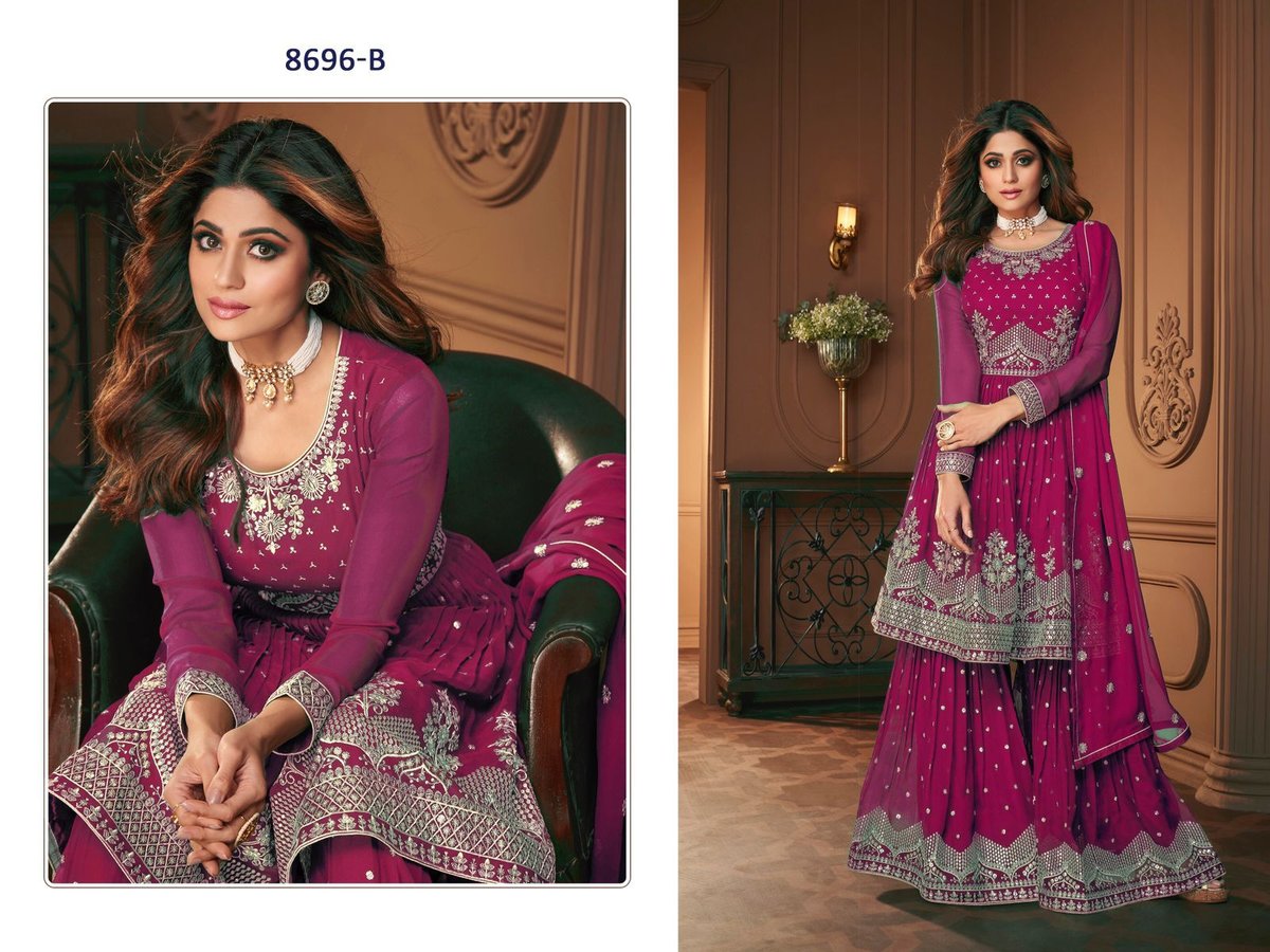 Aashirwad Creation Heroine 8696 Colors 5