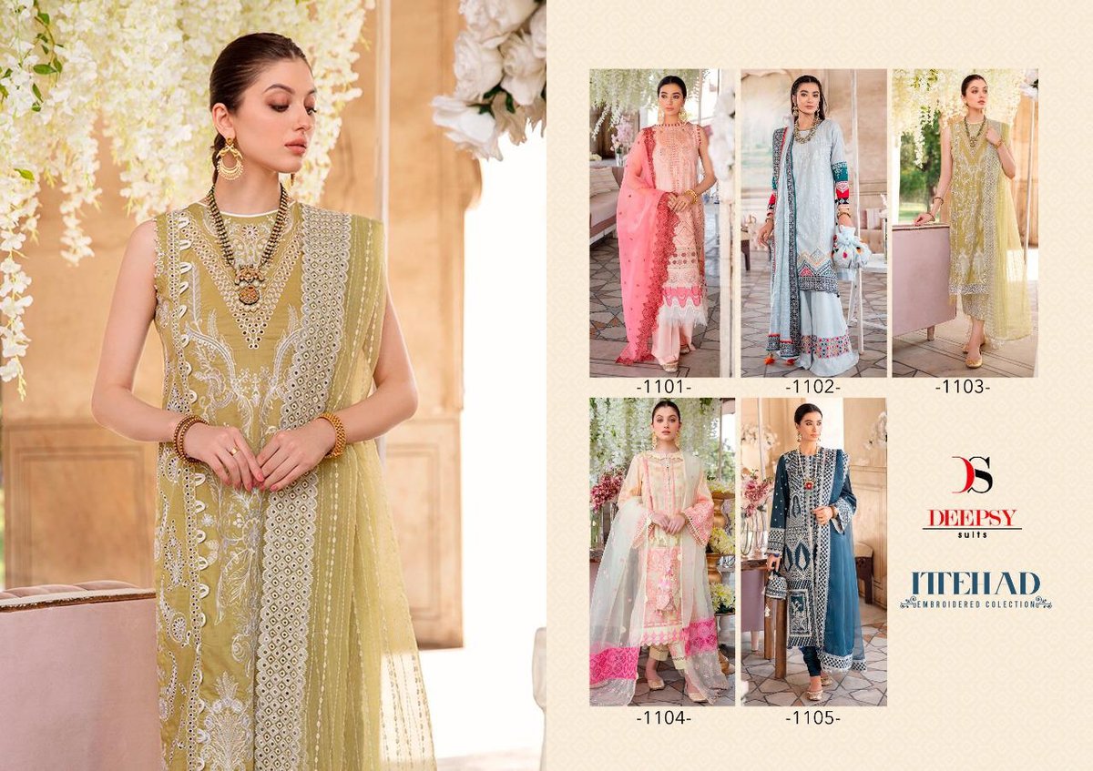 Deepsy Suits Ittehad 1101-1105 Series 6