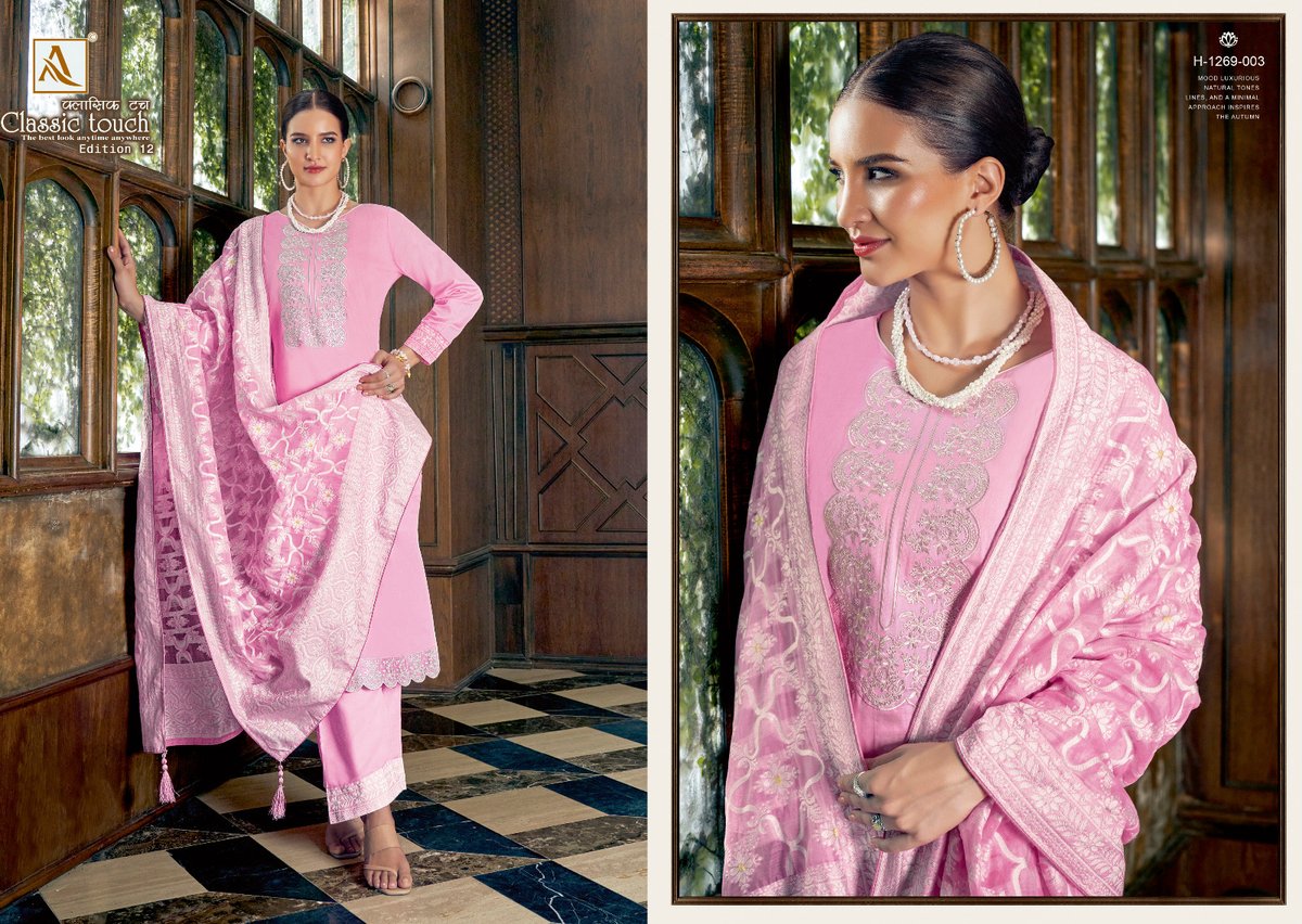 Alok Suit Classic Touch Edition Vol-12 1269-001 to 1269-006 Series 3