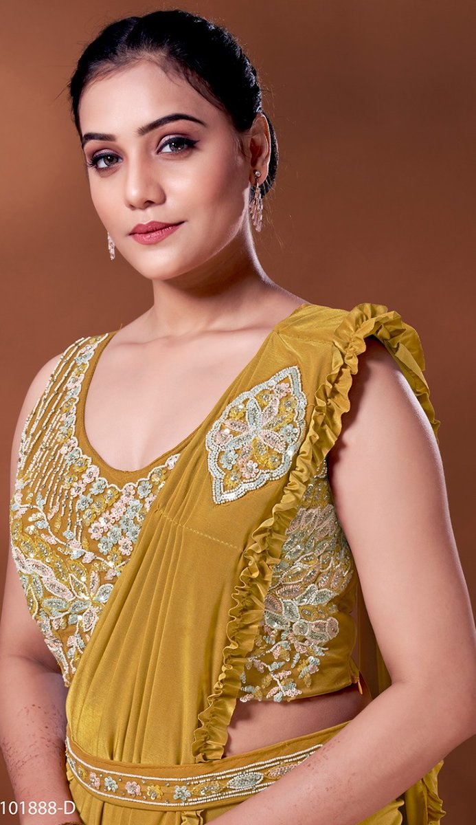 Bollywood Ready To Wear Sarees 101888 Colors 5