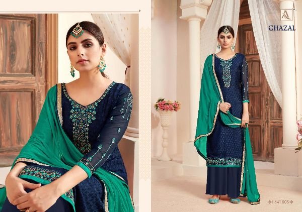Alok Suits Ghazal 641-001 to 641-008 Series 5