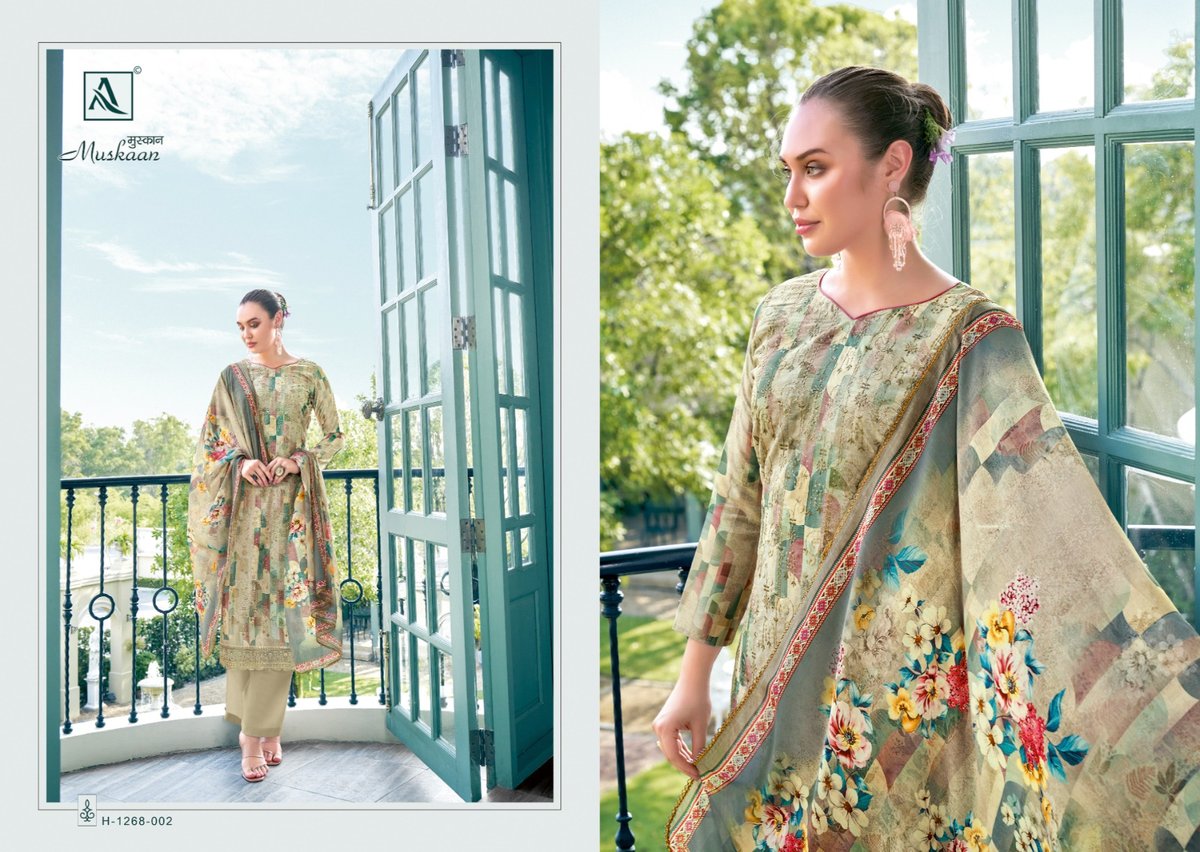 Alok Suit Muskaan 1268-001 to 1268-006 Series 2