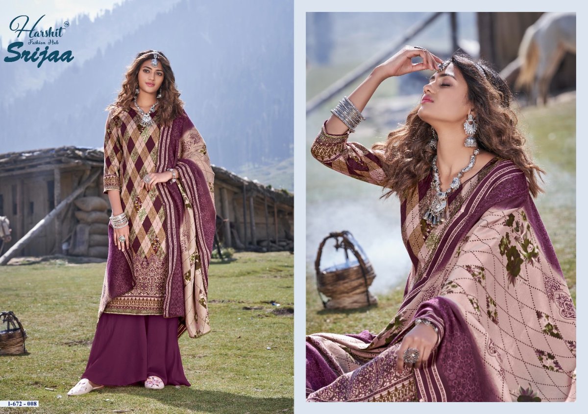 Harshit Fashion Srijaa 672-001-672-010 Series 8
