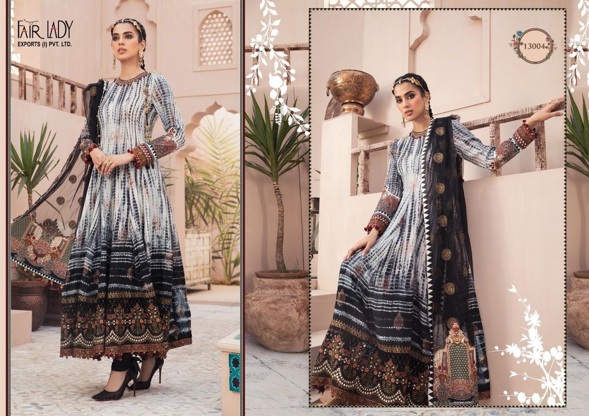 Fair Lady Maria B Lawn 13001-13007 Series 4