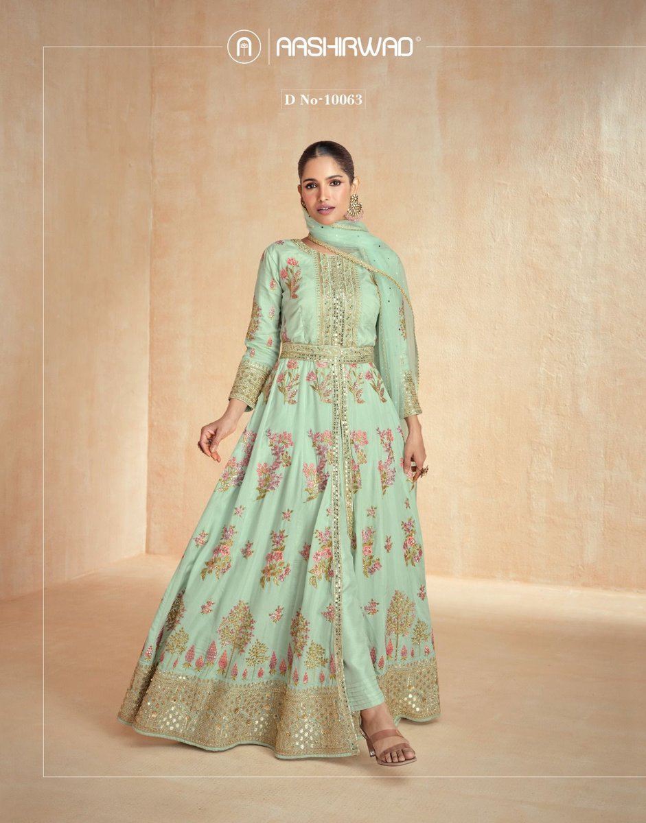 AASHIRWAD CREATION ZARINA 10061-10063 3