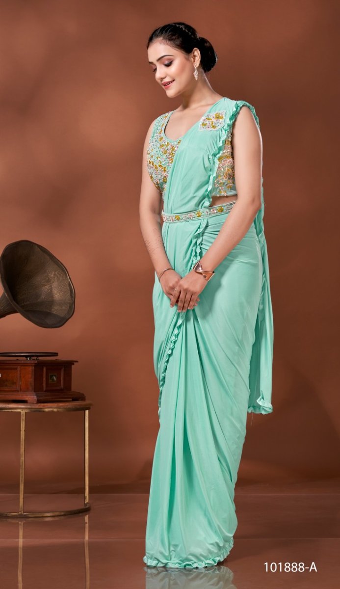 Bollywood Ready To Wear Sarees 101888 Colors 1