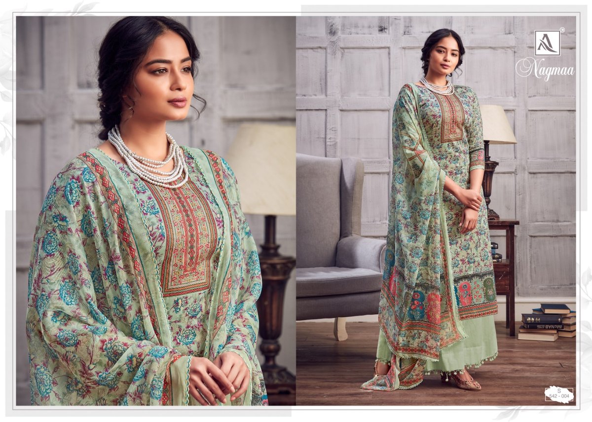 Alok Suits Nagmaa  542-001 to 542-010 Series 4