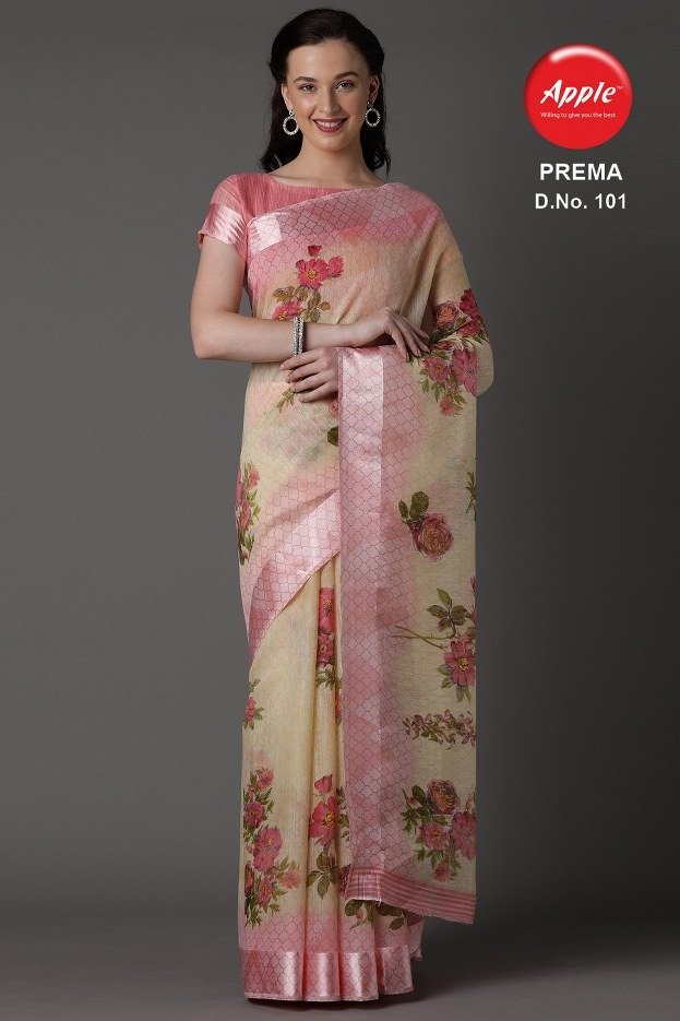 Apple Sarees Prema  101-108 Series 1