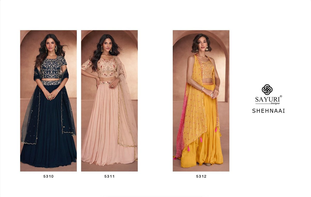Sayuri Designer Shehnaai 5310-5312 Series 4
