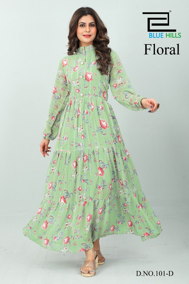 Blue Hill Floral 101 Colours 3