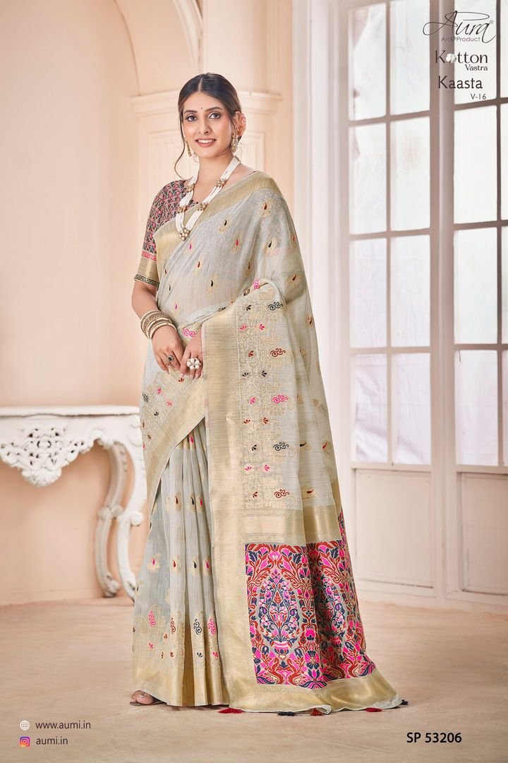 Aura Saree Kaasta Vol-16 53201-53206 Series 6