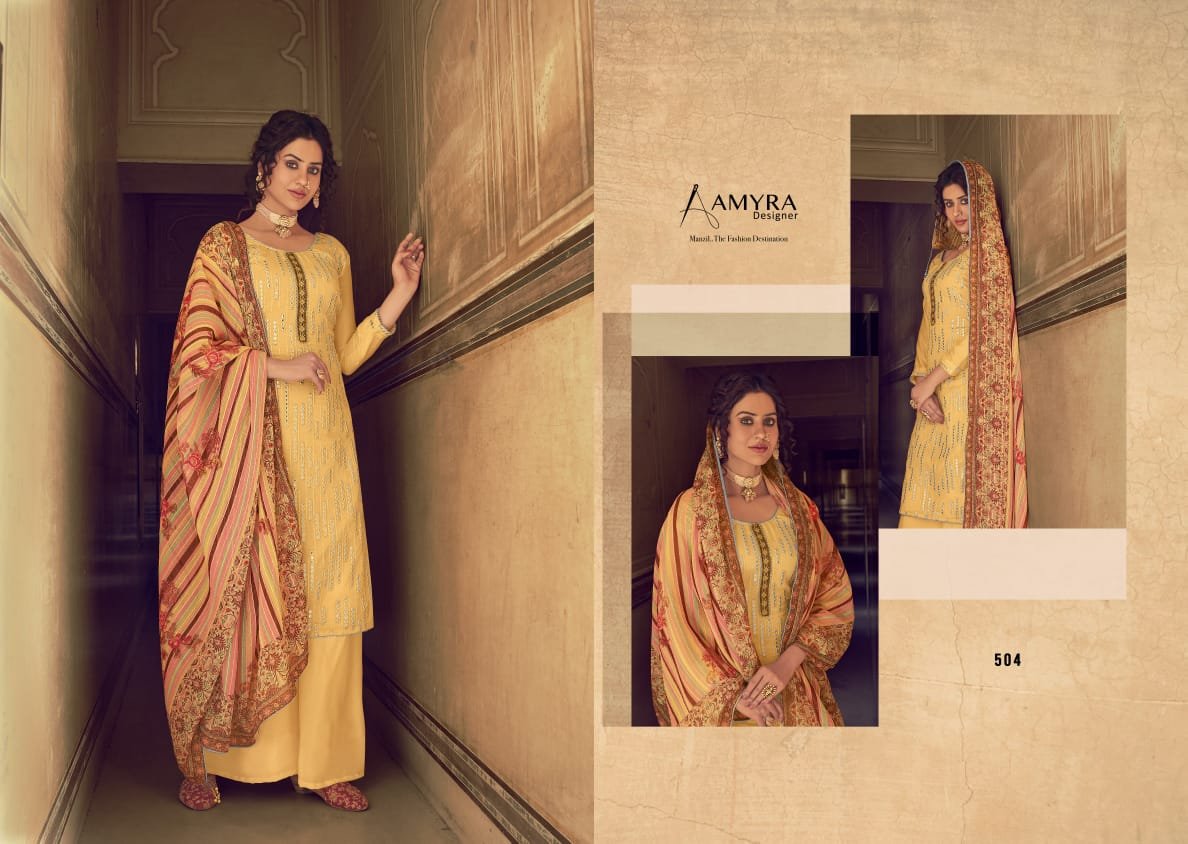 Amyra Designer Qalamkar 501-504 Series 4