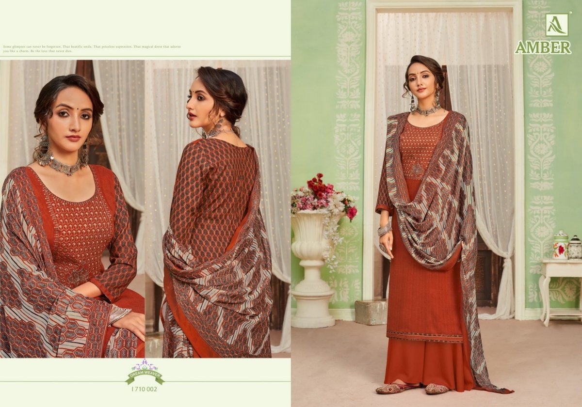 Alok Suits Amber 1710-001 to 1710-010 Series 2