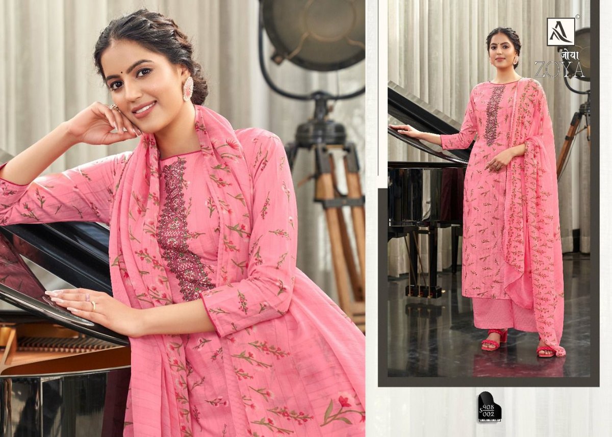 Alok Suit Zoya 908-001 to 908-010 Series 2