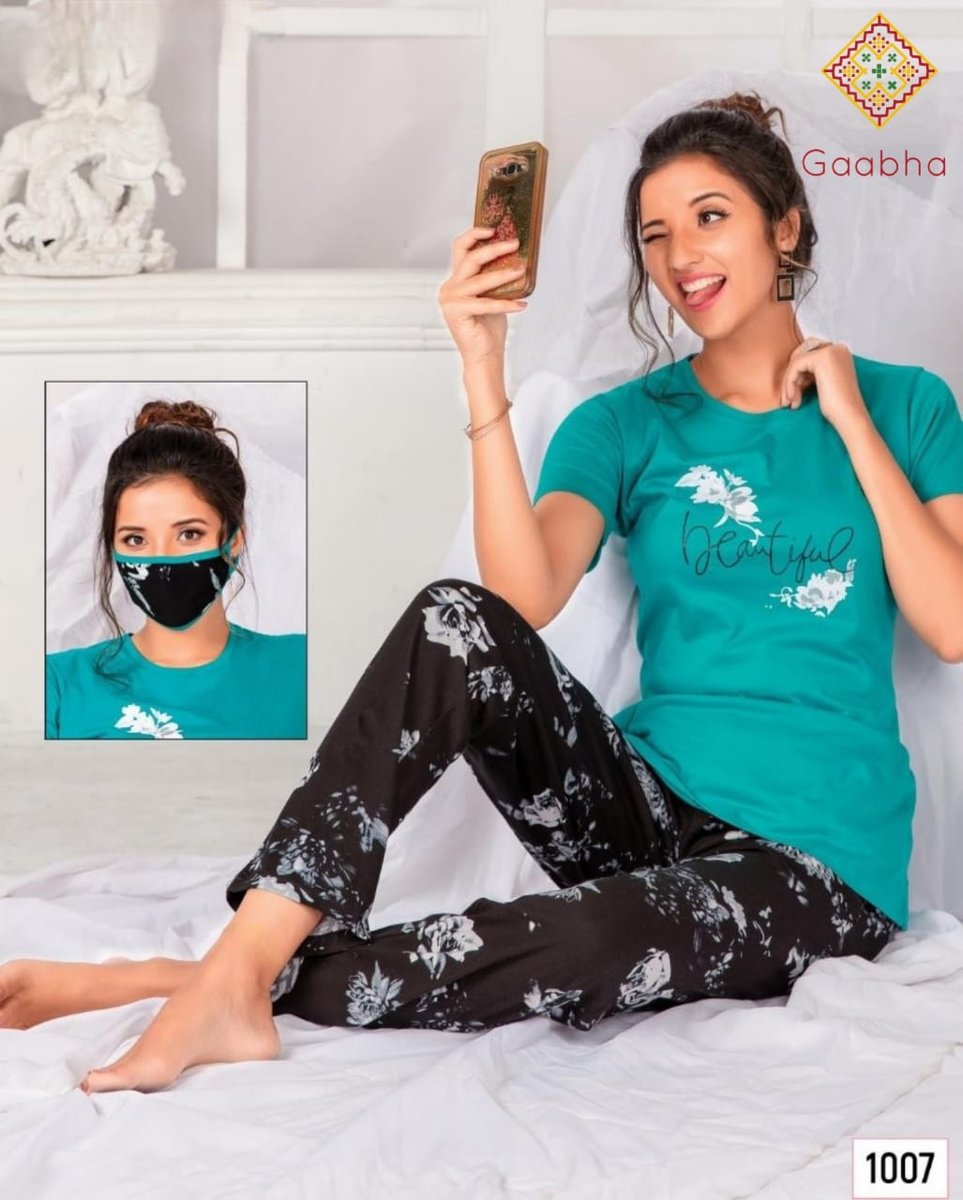Gaabha Sweet Dream Vol-7 Night Wear Collection 1001-1010 Series 7