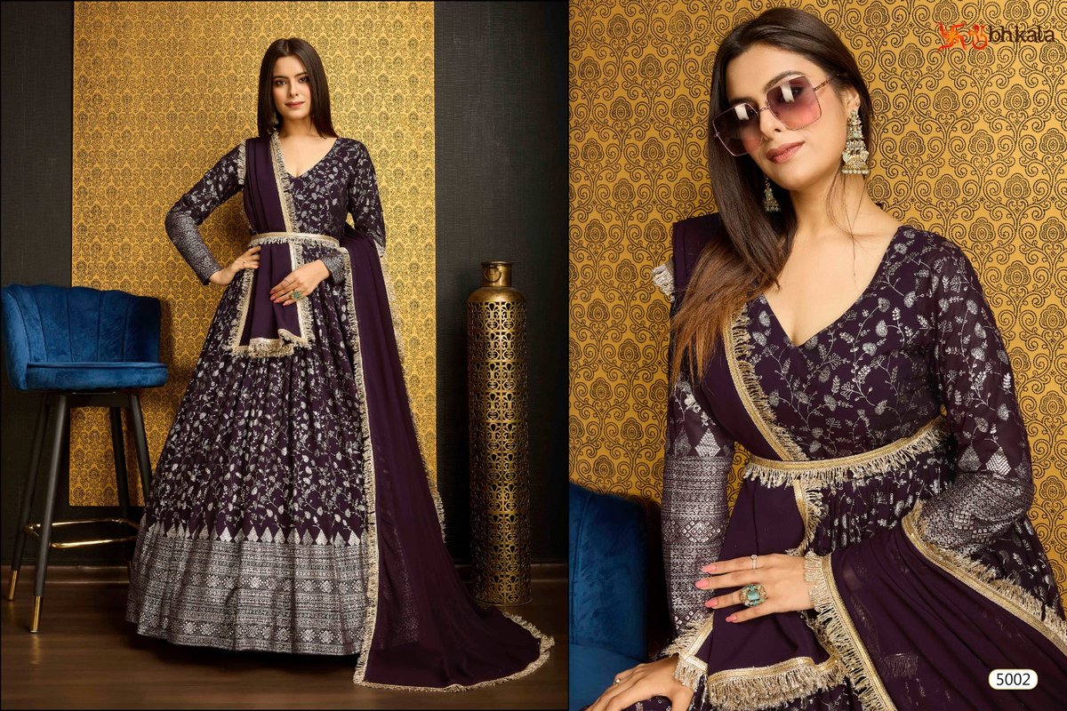 SHUBHKALA FLORY VOL-44 5001 TO 5005 2