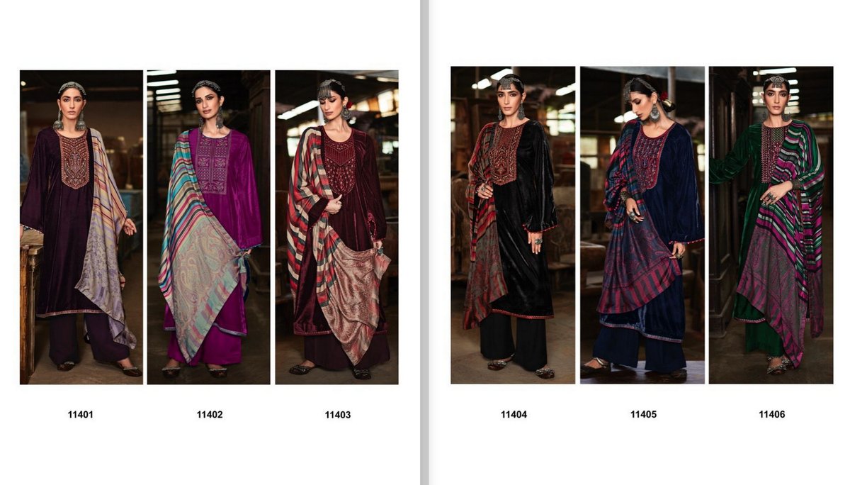 Deepsy Suits Sahjadi 11401-11406 Series 7