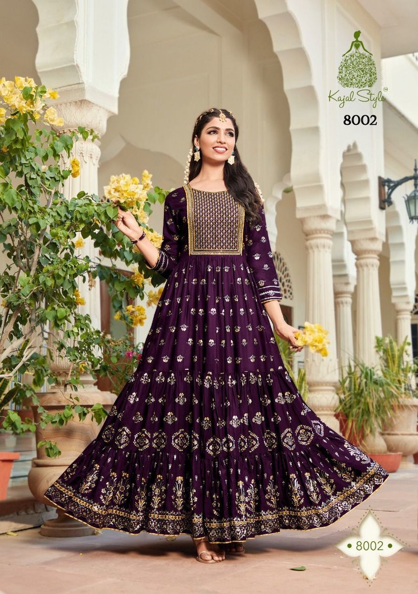Kajal Style Fashion Colorbar Vol-8 8001-8008 Series 2